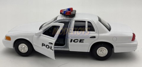 Ford Crown Victoria Police biały 1:34 Welly 49762F Ford Crown Victoria Police biały 1:34 Welly 49762F