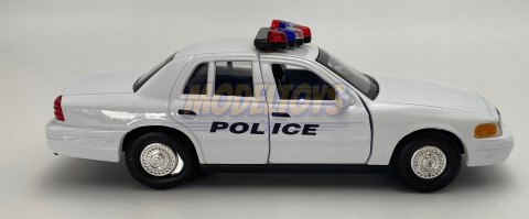 Ford Crown Victoria Police biały 1:34 Welly 49762F Ford Crown Victoria Police biały 1:34 Welly 49762F