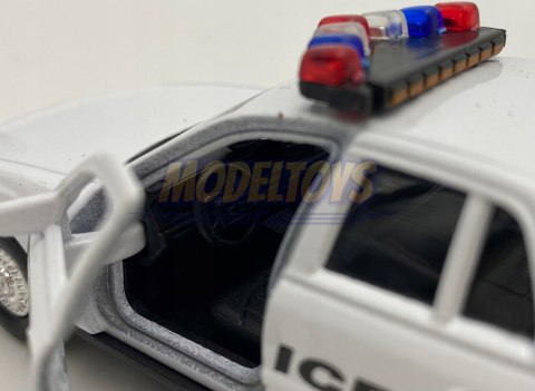 Ford Crown Victoria Police biały 1:34 Welly 49762F Ford Crown Victoria Police biały 1:34 Welly 49762F