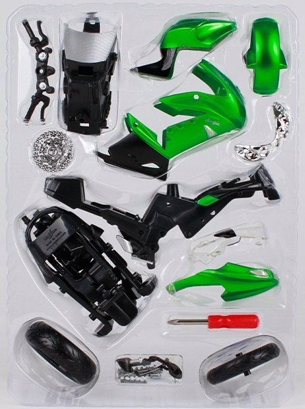 KAWASAKI Ninja ZX-14R składania 1:12 Maisto 39197 KAWASAKI Ninja ZX-14R składania 1:12 Maisto 39197