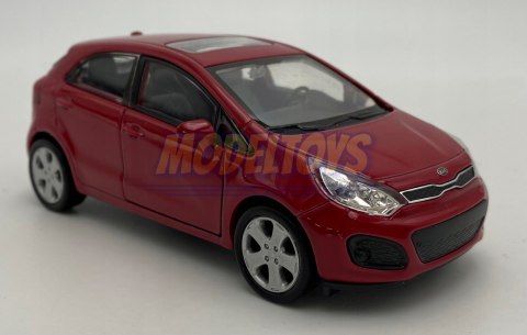 KIA Rio czerwona 1:34 Welly 43670RI-F KIA Rio czerwona 1:34 Welly 43670RI-F