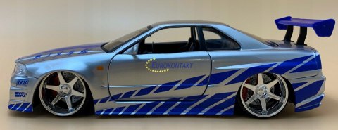 NISSAN GT-R Fast&Furious 2 O'Conner JADA 1:24 NISSAN GT-R Fast&Furious 2 O'Conner JADA 1:24