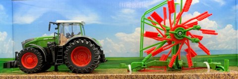 Traktor FENDT 1050 Vario zgrabiarka BBURAGO metal Traktor FENDT 1050 Vario zgrabiarka BBURAGO metal