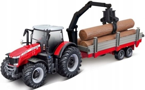Traktor Massey Ferguson 8740S do drewna BBURAGO Traktor Massey Ferguson 8740S do drewna BBURAGO