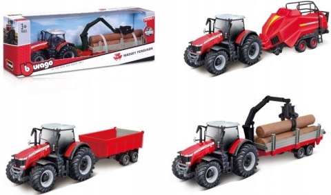 Traktor Massey Ferguson 8740S do drewna BBURAGO Traktor Massey Ferguson 8740S do drewna BBURAGO