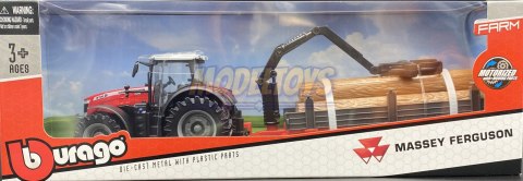 Traktor Massey Ferguson 8740S do drewna BBURAGO Traktor Massey Ferguson 8740S do drewna BBURAGO