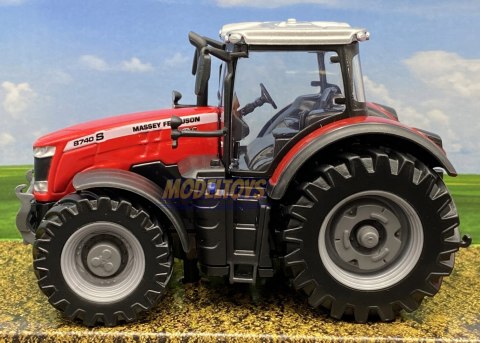Traktor Massey Ferguson 8740S prasa BBURAGO Traktor Massey Ferguson 8740S prasa BBURAGO