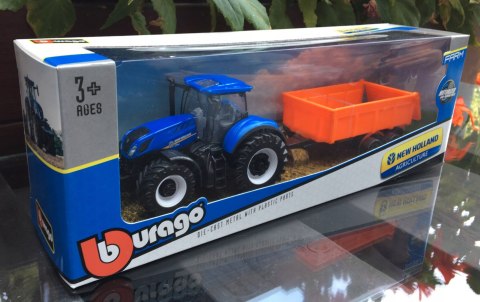 Traktor New Holland T7.315 z napędem BBURAGO metal Traktor New Holland T7.315 z napędem BBURAGO metal