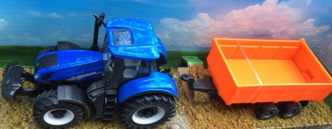Traktor New Holland T7.315 z napędem BBURAGO metal Traktor New Holland T7.315 z napędem BBURAGO metal
