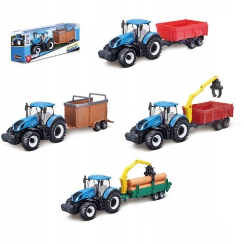 Traktor New Holland T7.315 z napędem BBURAGO metal Traktor New Holland T7.315 z napędem BBURAGO metal