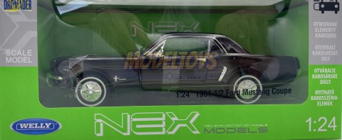 1964 1/2 FORD MUSTANG Coupe metal model Welly 1:24 1964 1/2 FORD MUSTANG Coupe metal model Welly 1:24