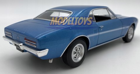 1967 PONTIAC Firebird HO 326 blue model WELLY 1:24 1967 PONTIAC Firebird HO 326 blue model WELLY 1:24