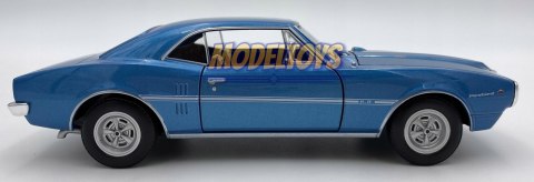 1967 PONTIAC Firebird HO 326 blue model WELLY 1:24 1967 PONTIAC Firebird HO 326 blue model WELLY 1:24