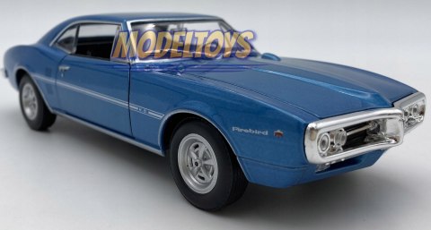 1967 PONTIAC Firebird HO 326 blue model WELLY 1:24 1967 PONTIAC Firebird HO 326 blue model WELLY 1:24