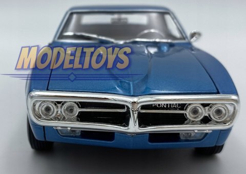1967 PONTIAC Firebird HO 326 blue model WELLY 1:24 1967 PONTIAC Firebird HO 326 blue model WELLY 1:24