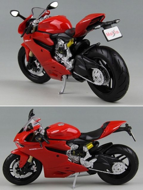 DUCATI Panigale 1199 PODSTAWKA 1:12 Maisto 32704 DUCATI Panigale 1199 PODSTAWKA 1:12 Maisto 32704