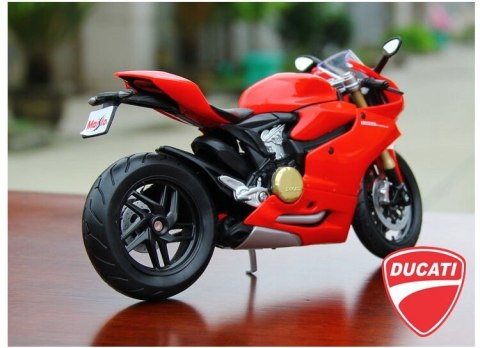DUCATI Panigale 1199 PODSTAWKA 1:12 Maisto 32704 DUCATI Panigale 1199 PODSTAWKA 1:12 Maisto 32704