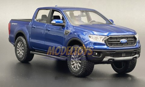 FORD Ranger blue pickup 1:27 model Maisto 31521 FORD Ranger blue pickup 1:27 model Maisto 31521