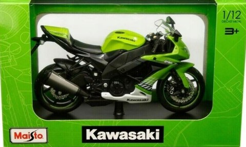 KAWASAKI ZX 10R Ninja PODSTAWKA 1:12 Maisto 32709 KAWASAKI ZX 10R Ninja PODSTAWKA 1:12 Maisto 32709