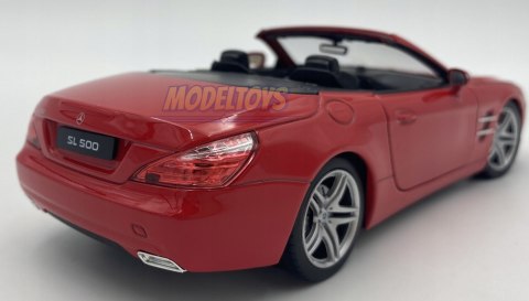 MERCEDES-BENZ SL 500 2012 model metal WELLY 1:24 MERCEDES-BENZ SL 500 2012 model metal WELLY 1:24