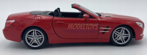 MERCEDES-BENZ SL 500 2012 model metal WELLY 1:24 MERCEDES-BENZ SL 500 2012 model metal WELLY 1:24
