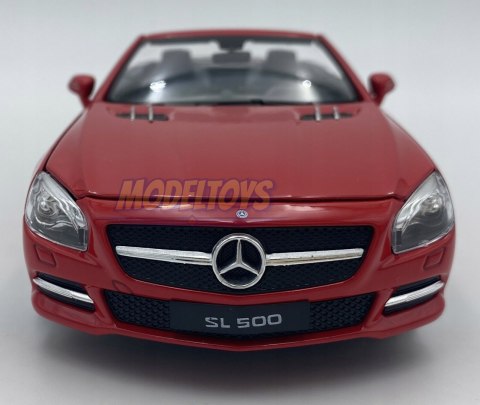 MERCEDES-BENZ SL 500 2012 model metal WELLY 1:24 MERCEDES-BENZ SL 500 2012 model metal WELLY 1:24