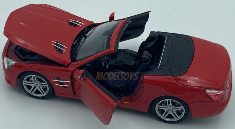 MERCEDES-BENZ SL 500 2012 model metal WELLY 1:24 MERCEDES-BENZ SL 500 2012 model metal WELLY 1:24