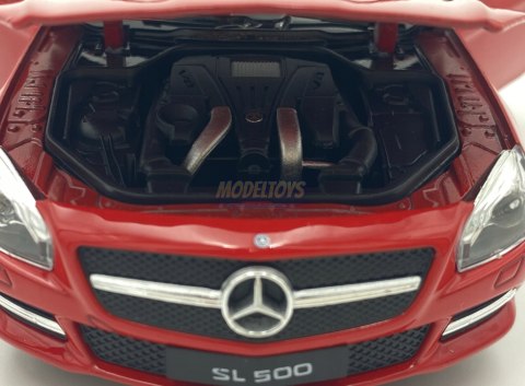 MERCEDES-BENZ SL 500 2012 model metal WELLY 1:24 MERCEDES-BENZ SL 500 2012 model metal WELLY 1:24