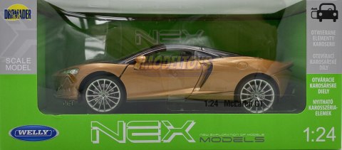 McLaren GT metal model Welly 1:24