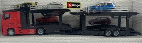Mercedes ACTROS lora + Renault Captur Bburago 1:43 Mercedes ACTROS lora + Renault Captur Bburago 1:43