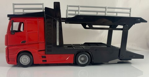 Mercedes ACTROS lora + Renault Captur Bburago 1:43 Mercedes ACTROS lora + Renault Captur Bburago 1:43