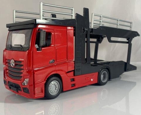 Mercedes ACTROS lora + Renault Captur Bburago 1:43 Mercedes ACTROS lora + Renault Captur Bburago 1:43