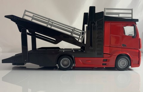 Mercedes ACTROS lora + Renault Captur Bburago 1:43 Mercedes ACTROS lora + Renault Captur Bburago 1:43