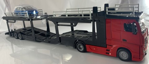 Mercedes ACTROS lora + Renault Captur Bburago 1:43 Mercedes ACTROS lora + Renault Captur Bburago 1:43