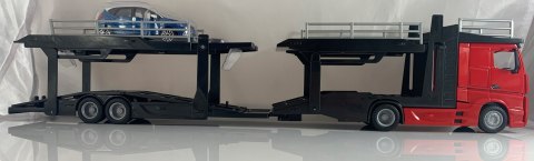 Mercedes ACTROS lora + Renault Captur Bburago 1:43 Mercedes ACTROS lora + Renault Captur Bburago 1:43