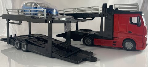 Mercedes ACTROS lora + Renault Captur Bburago 1:43 Mercedes ACTROS lora + Renault Captur Bburago 1:43