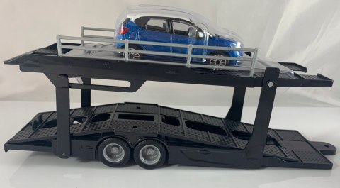Mercedes ACTROS lora + Renault Captur Bburago 1:43 Mercedes ACTROS lora + Renault Captur Bburago 1:43