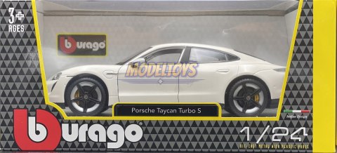 Porsche TAYCAN Turbo S 1:24 model Bburago 21098 Porsche TAYCAN Turbo S 1:24 model Bburago 21098