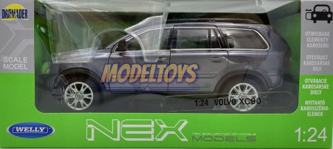 VOLVO XC90 V8 2003 metal model 22460 Welly 1:24 VOLVO XC90 V8 2003 metal model 22460 Welly 1:24