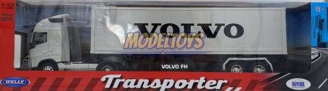 VOLVO FH ciągnik z naczepą TIR model WELLY 1:32