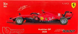 FERRARI SF1000 Austrian Leclerc KASK BBurago 1:43