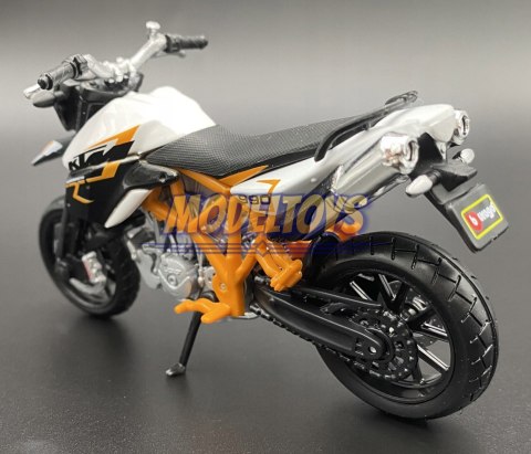 KTM 990 Supermoto R model motocykl 1:18 Bburago KTM 990 Supermoto R model motocykl 1:18 Bburago