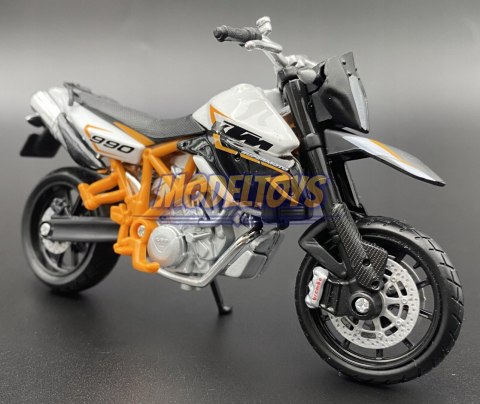 KTM 990 Supermoto R model motocykl 1:18 Bburago KTM 990 Supermoto R model motocykl 1:18 Bburago