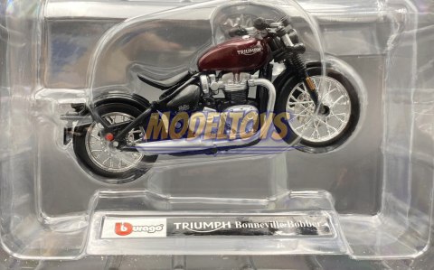 TRIUMPH Bonneville Bobber model 1:18 Bburago TRIUMPH Bonneville Bobber model 1:18 Bburago