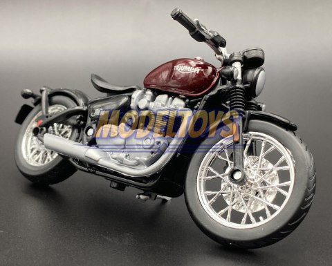 TRIUMPH Bonneville Bobber model 1:18 Bburago TRIUMPH Bonneville Bobber model 1:18 Bburago