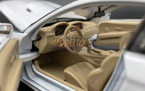 BMW M3 Coupe 2008 white model 1:24 Motormax 73347 BMW M3 Coupe 2008 white model 1:24 Motormax 73347