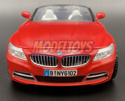 BMW Z4 2010 red model 1:24 Motormax 73349