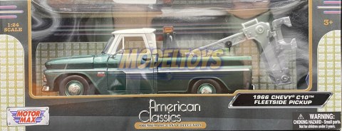 Chevy C10 Fleetside Tow Truck 1:24 Motormax 75344 Chevy C10 Fleetside Tow Truck 1:24 Motormax 75344