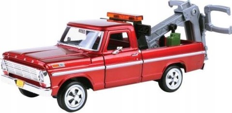 Ford F 100 1969 Tow Truck 1:24 Motormax 75345 Ford F 100 1969 Tow Truck 1:24 Motormax 75345