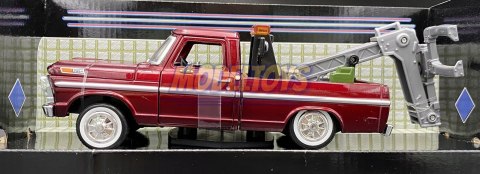 Ford F 100 1969 Tow Truck 1:24 Motormax 75345 Ford F 100 1969 Tow Truck 1:24 Motormax 75345